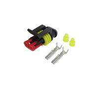 DBG Superseal 1.5 Series Waterproof Automotive Electrical Connector Kits | Plugs or Sockets | 1, 2, 3, 4, 5 or 6 Way | Various Pack Quantities (1, 2-Way Plug | Female Terminals)