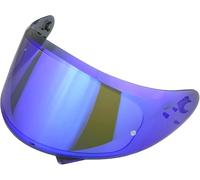 DBGZS Motorcycle Helmet Visor Replacement for MT V-12/TARGO Thunder 4 SV Revenge, Motorcycle Helmet Lens, Full Face Helmet Shield, Tinted Motorcycle Visor,normal-E Electroplated Blue