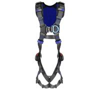 DBI-Sala 3M ExoFit X300 X-Style Climbing Vest Safety Harness with Back Padding, Quick Connect Chest and Leg Buckles, Back and Front D-Rings, Confined Space, Rigging, Climbing, Positioning, X-Small/Sm