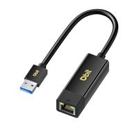 DBIT USB 3.0 to Gigabit Ethernet LAN Network Adapter, RJ45 Internet Adapter Compatible with MacBook, Laptop PC with Windows, XP, Vista, Mac, Linux, Nintendo Switch