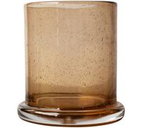 DBKD - Bubble Candle Holder Ø14 cm, Rust Red - Rust Red