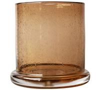 DBKD - Bubble Candle Holder Ø20 cm, Rust Red - Rust Red