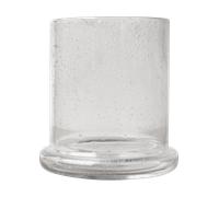 DBKD Bubble tealight holder Ø14 cm Clear