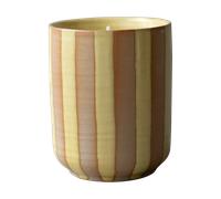 DBKD Burn scented candle 60 h Stripe yellow