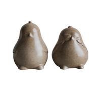 DBKD Chubby chicken Easter decoration 2-pack Beige