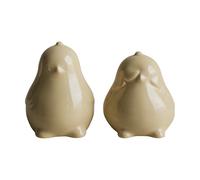 DBKD Chubby chicken Easter decoration 2-pack Shiny yellow