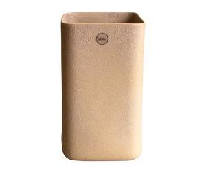 DBKD Cube flower pot large Ø13 cm Sand