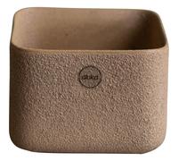 DBKD - Cube Plant Pot H10 cm, Sand - Sand