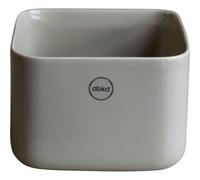 DBKD - Cube Plant Pot H10 cm, Shiny Mole - Shiny Mole