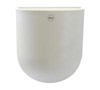 DBKD Cut wall-hang flower pot white x-large