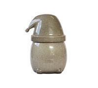 DBKD Eating Santa jar with lid large multi