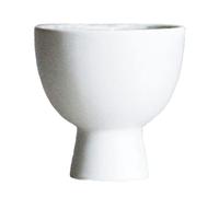 DBKD - Figure Pot 15x15 cm, White - White