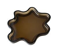 DBKD Filter decorative tray Brown, Ø22x2 cm