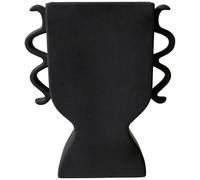 DBKD - Flat Vase Medium, Black - Black