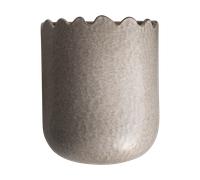 DBKD Flowery wall pot 19 cm Beige
