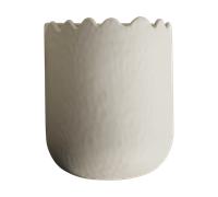DBKD - Flowery Wall Pot 19 cm, Creme - Creme