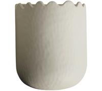 DBKD - Flowery Wall Pot 19 cm, Creme - Creme