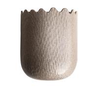 DBKD Flowery wall pot 24 cm Beige