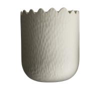 DBKD - Flowery Wall Pot 24 cm, Creme - Creme
