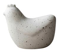 DBKD - Mini Hens Decoration, White Dot - White Dot