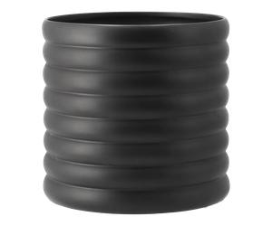 DBKD Mud flower pot black XL. Ø 27 cm
