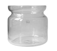 DBKD Neck pot Clear, Ø22.5x20 cm