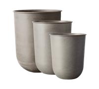 DBKD Out flower pot 3 pieces Beige