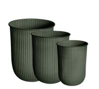 DBKD - Out Stripe Pots 3-pack, Green - Green