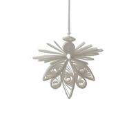 DBKD Paper Angel Christmas ornament white
