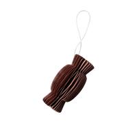 DBKD Paper Candy Christmas decoration Dark red