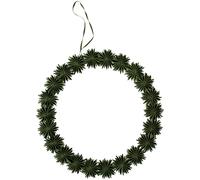 DBKD - Paper Flake Wreath 35 cm, Green - Green
