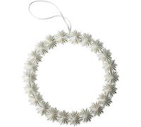 DBKD PAPER FLAKE WREATH - White - 1 item