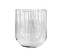 DBKD Simple glass vase small Clear
