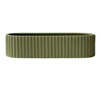 DBKD - Stripe Advent Candle Holder 30 cm, Green - Green