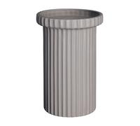 DBKD Stripe flower pot large h22 cm Ø12 cm Sandy mole