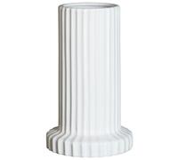 DBKD - Stripe Vase, Shiny White - Shiny White