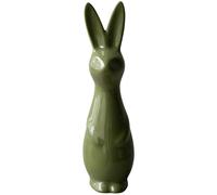 DBKD - Swedish Rabbit Decoration 27 cm, Shiny Green - Shiny Green
