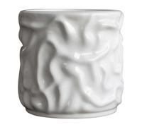 DBKD Swoon flower pot Ø15 cm Shiny white