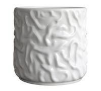 DBKD Swoon flower pot Ø23 cm Shiny white