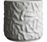 DBKD - Swoon Pot Shiny White Ø23 cm, Shiny White - Shiny White