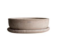 DBKD Terra bowl planter Sand, Ø30x10.5 cm