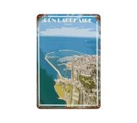 DBKGHIEDHG Ireland Dublin Dún Laoghaire,Metal Tin Sign,For Farmhouse Home Bathroom Garage Cafe Office Kitchen Restaurant Man Cave Vintage Art Wall Decor Poster(30x40cm 12x16 inch-201