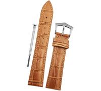 DBLACK IMU Genuine Leather Watch Strap with Bamboo Pattern Matte Finish // Fits 20-16mm, 22mm-18mm or 24mm-20mm Watch Straps (Choose Your Size and Colour), 22/18mm, Faux Leather, No Gemstone