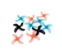 DBLCAST Parts 8Pairs 16PCS for Gemfan 1609 40mm 4-Blade PC Propeller 1mm 1.5mm for FPV Freestyle 1S Tinywhoop Drone Mobula(8Pairs 1.5mm Blue)