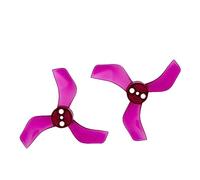 DBLCAST Parts 8Pairs 16PCS for Gemfan 1635 1.6X3.5X3 40mm 3-Blade PC Propeller 1mm .5mm for RC FPV Freestyle Tinywhoop Drones DIY Parts(8Pairs 1.5mm Purple)