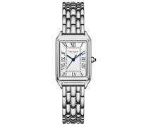 DBLOUAE Small Watches for Women with Vintage Rectangular Case Roman Dial, Womens Luxury Casual Dainty Watch with Tools, Fashion Ladies Three-Hand Wrist Watch for Valentine's Day Anniversary Birthday