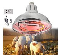 DBMGB Infrared Heat Lamp for Chicks Pups & Reptiles, 200W-400W, Chicken Brooder, Conducive to Animal Growth, 220V