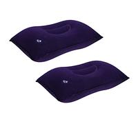 DBOO 2 Pack Inflatable Pillows - Multipack of Inflatable Pillows Perfect for Travel/Camping/Outdoors/Fishing Blow up Pillow -Twin Pack Ultra Light Water Resistant Pillows