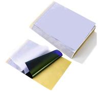 DBOO 50 Sheets A4 Tattoo Transfer Paper, 4-Layer Thermal Tattoo Stencil Paper for Copier or Hand Tracing, Professional Carbon Tracing Paper for Tattoo Artists