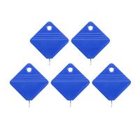 DBOO Automatic Needle Threader UK - Square Design Automatic Hand Sewing Tool | Durable Plastic | 5PCS Set for Hand Sewing, Embroidery & Crafts (Seniors & Poor Eyesight)